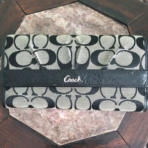 Coach Wallet with Checkbook